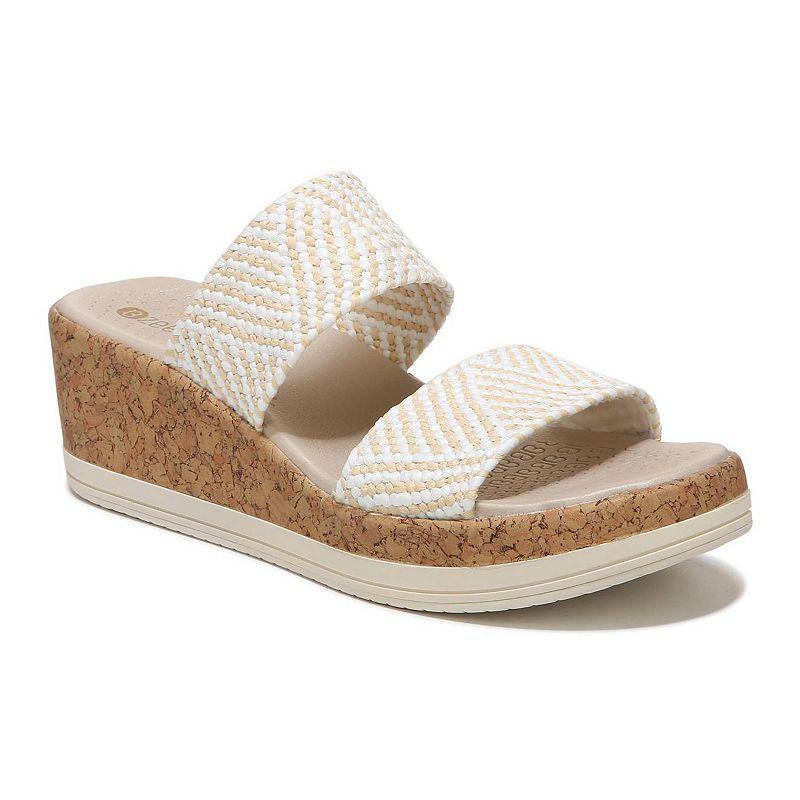 Bzees Resort Womens Wedge Slide Sandals Product Image