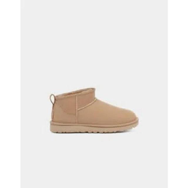 Classic Ultra Mini Suede Boots In Neutrals Product Image