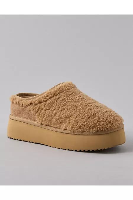 AE The Sherpa Hangout Slip-On Slipper Womens Product Image