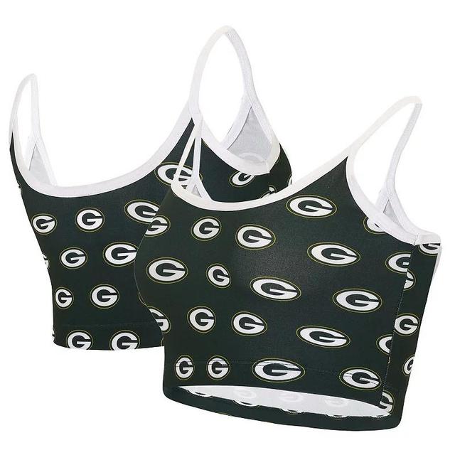 Womens Concepts Sport Green Green Bay Packers Gauge Lounge Bralette Product Image