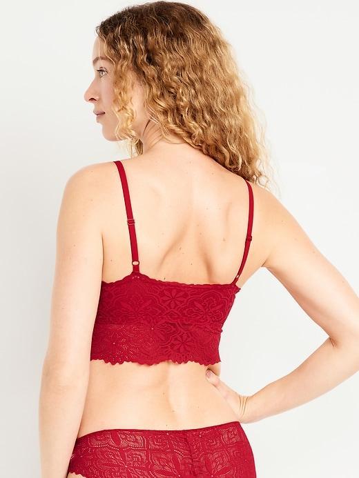 Lace Longline Bralette Product Image