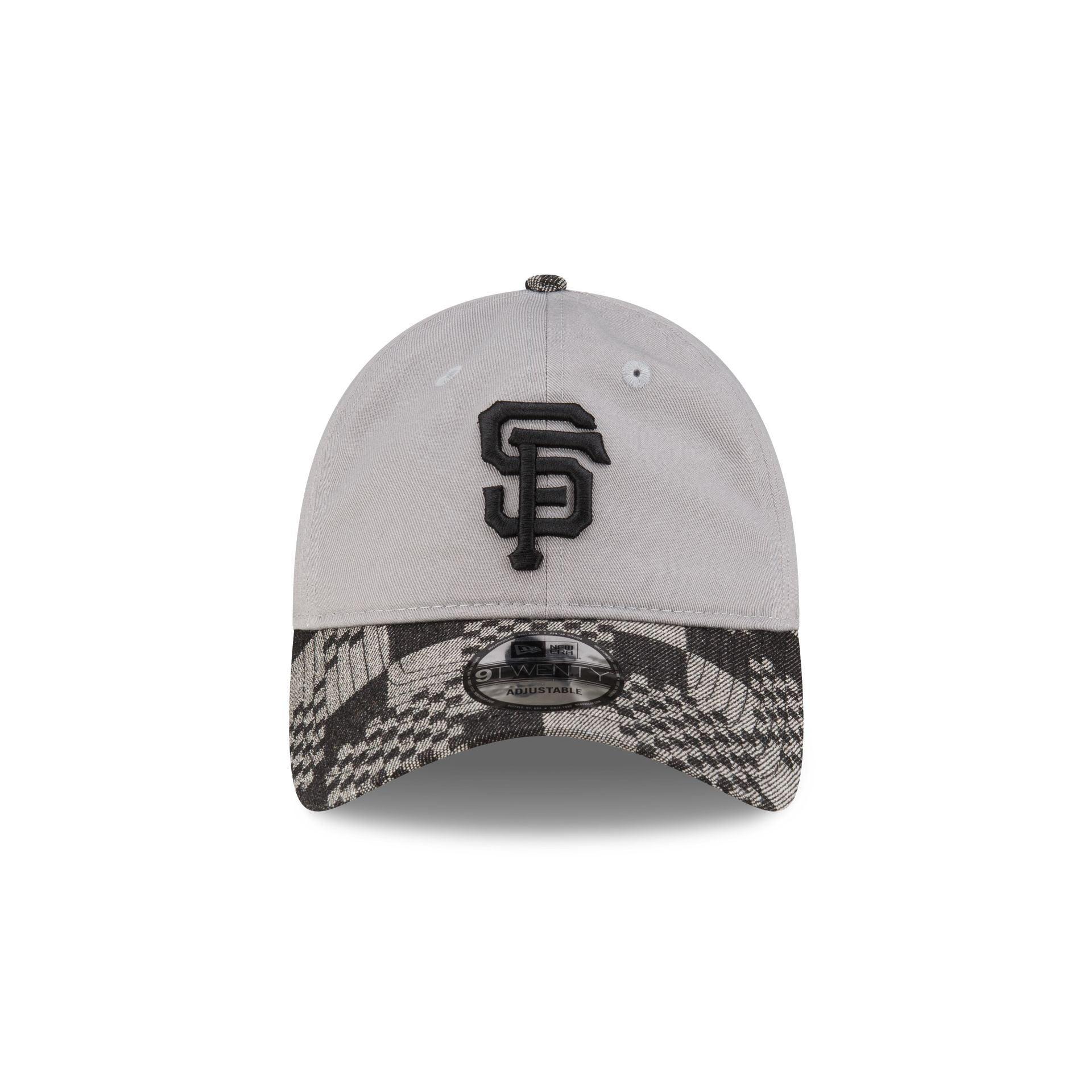 San Francisco Giants Pattern Denim 9TWENTY Adjustable Hat Male Product Image