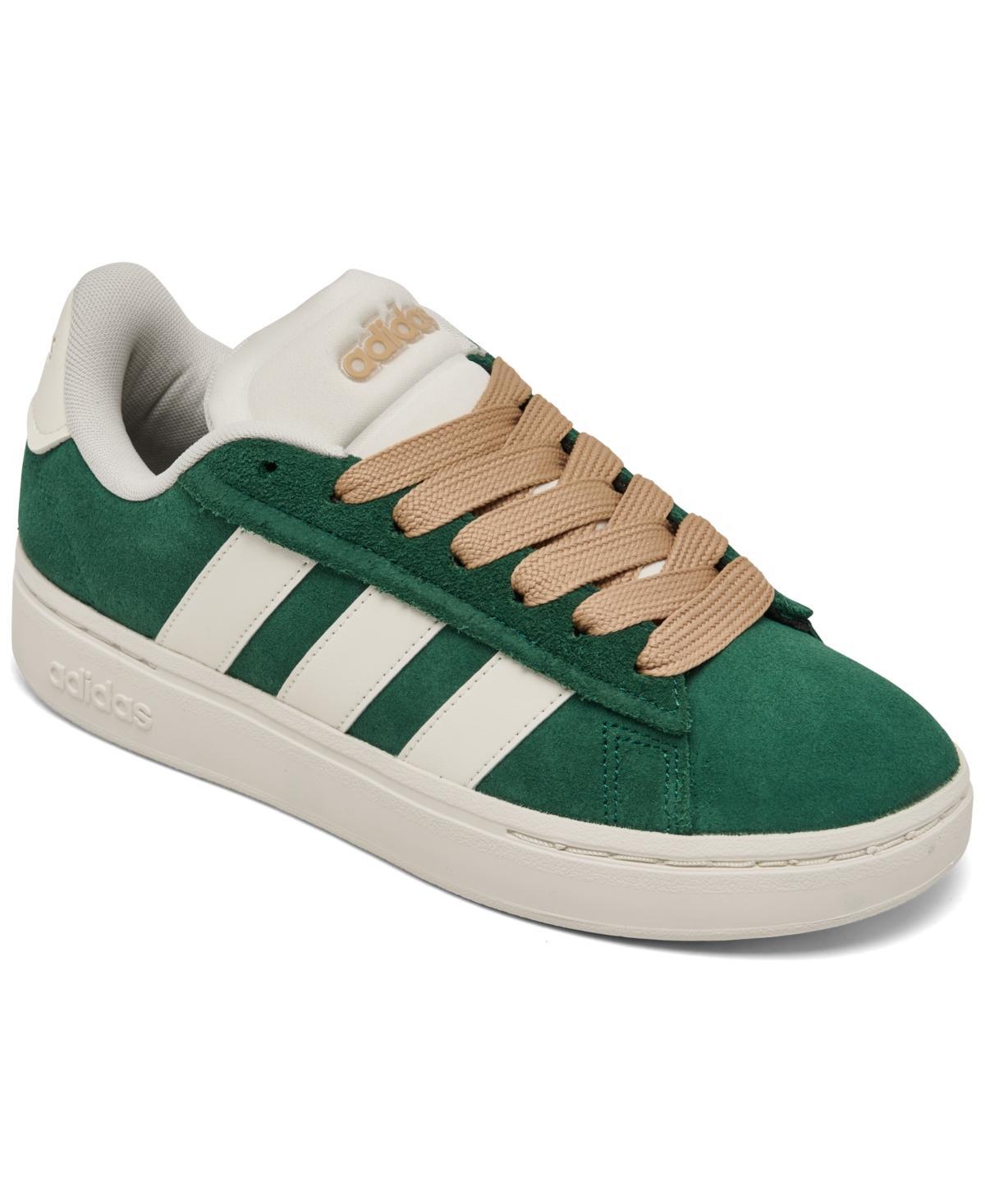 Adidas Womens Grand Court Alpha 00s Casual Sneakers from Finish Line - Green/White Product Image