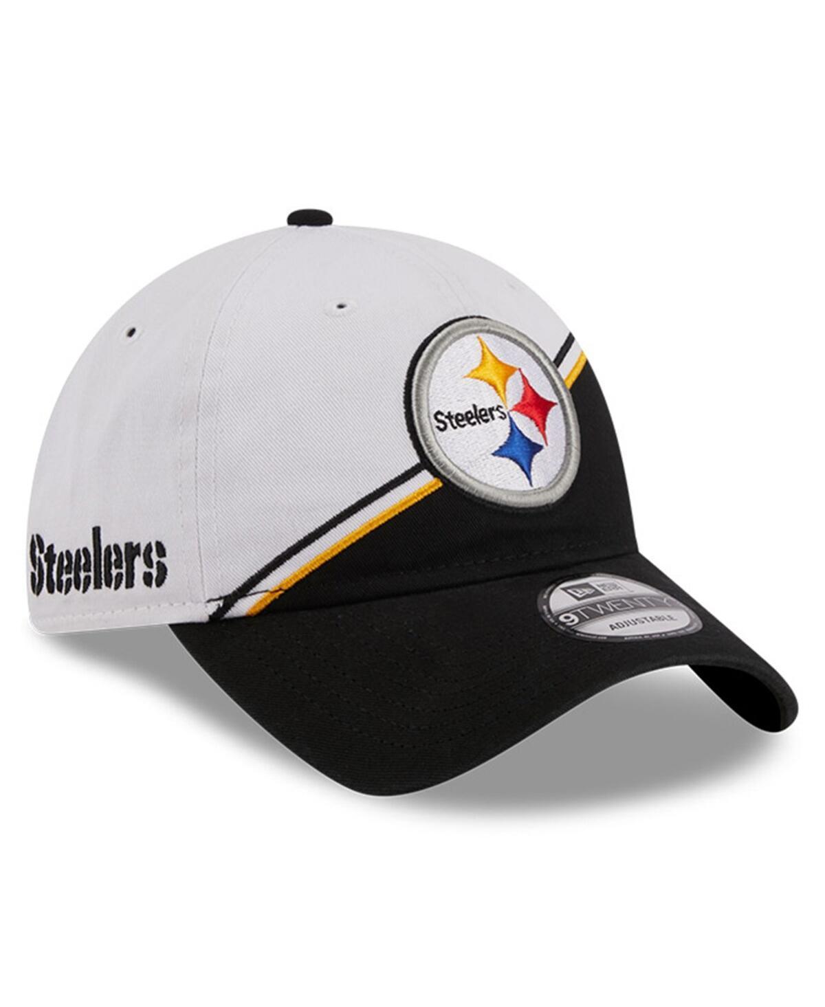 Mens New Era White Pittsburgh Steelers 2023 Sideline 9TWENTY Adjustable Hat - White Product Image