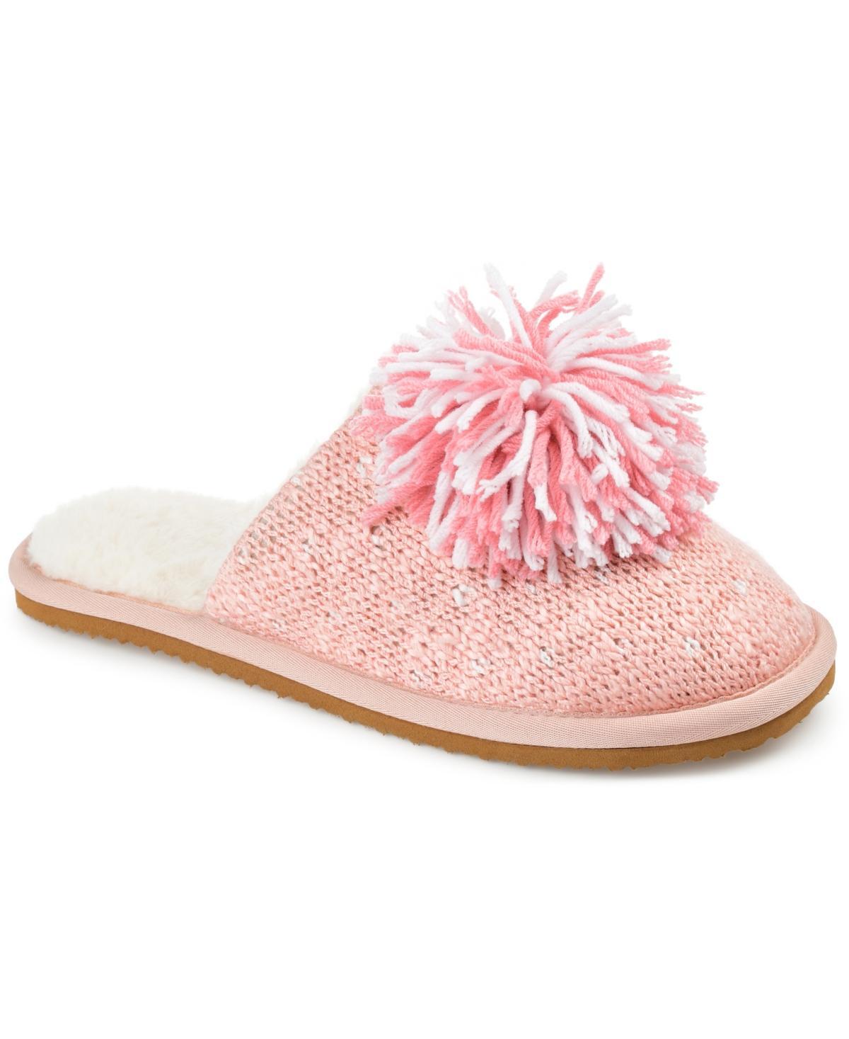 Journee Collection Stardust Womens Slippers Pink Product Image