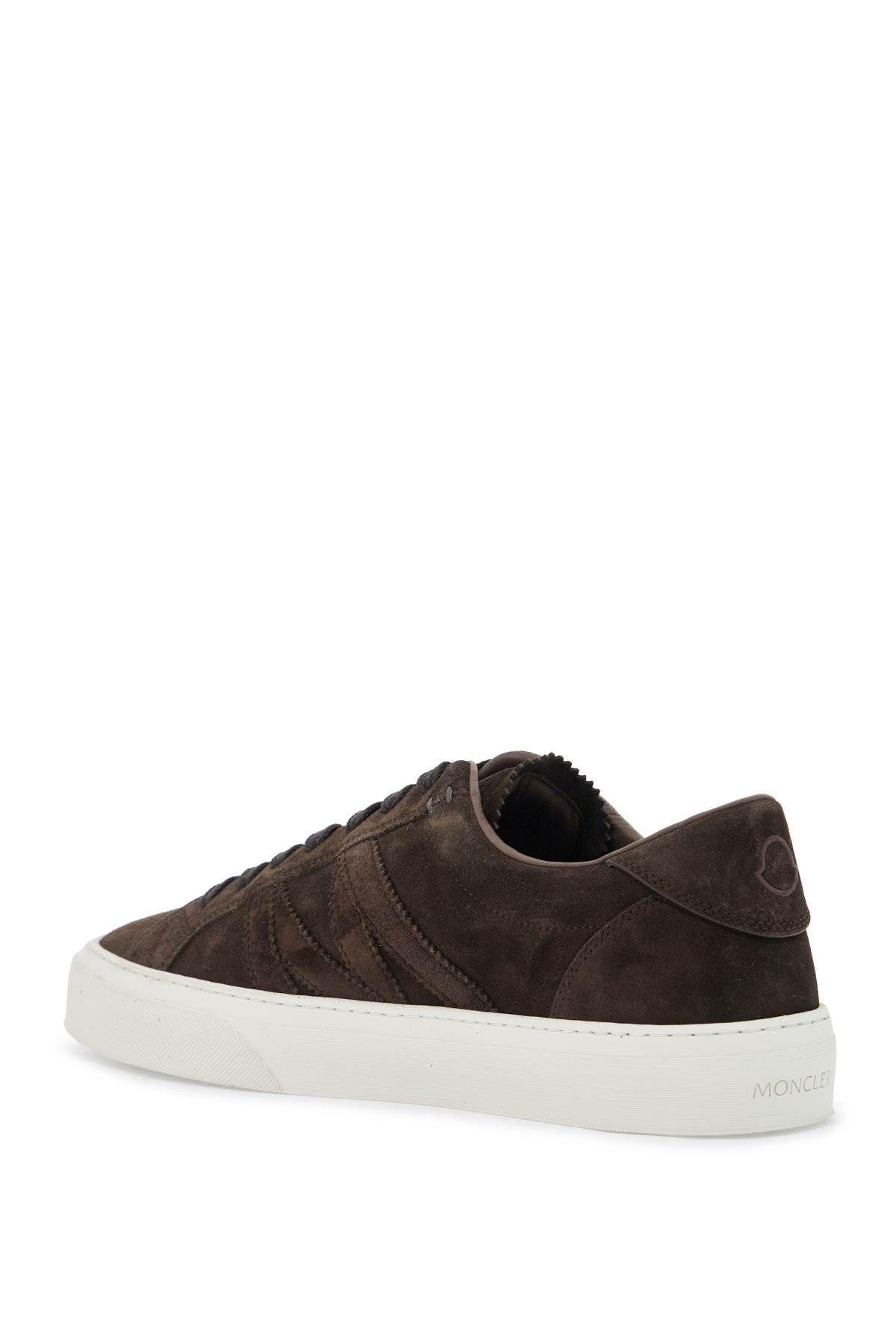 MONCLER Monaco M Sneakers In Brown Product Image