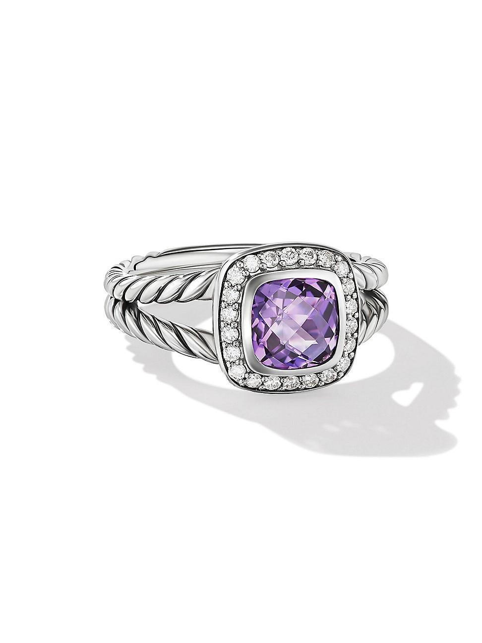 Womens Petite Albion Ring With Pav Diamonds Product Image