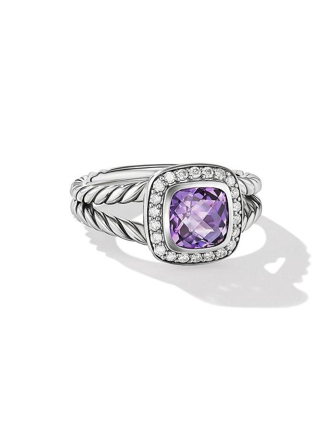 Womens Petite Albion Ring with Pav Diamonds Product Image