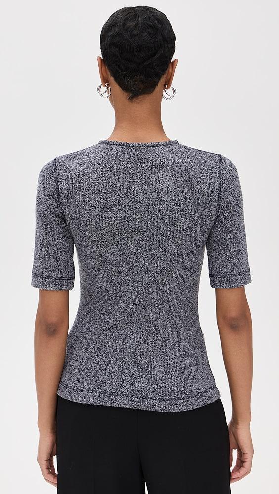 Proenza Schouler White Label Jacqueline Shirt in Boucle Rib | Shopbop Product Image