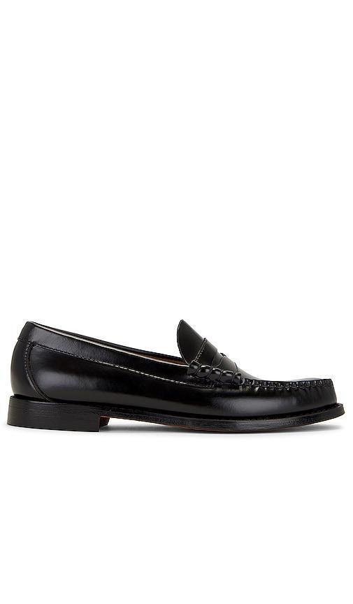 G.H.BASS Original G.H.BASS   Men's Larson Colorblock Weejuns Loafer Shoes   Black   Size 11  - Size: 11 Product Image