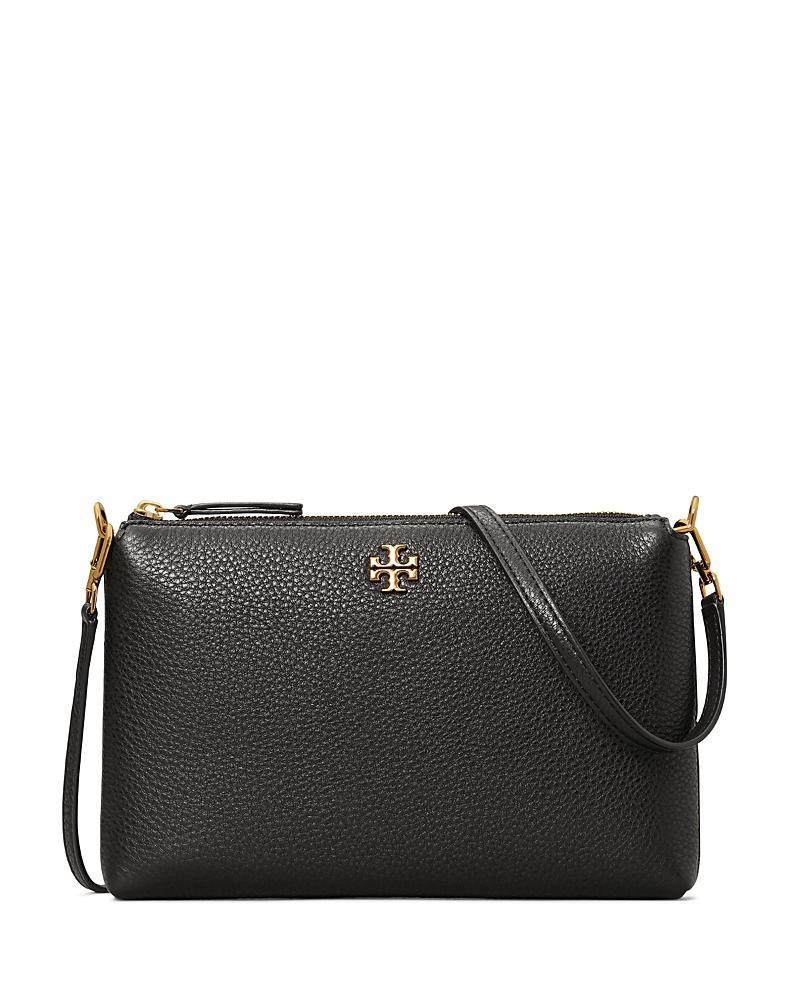 Tory Burch Mercer Pebbled Zip Crossbody Bag Product Image