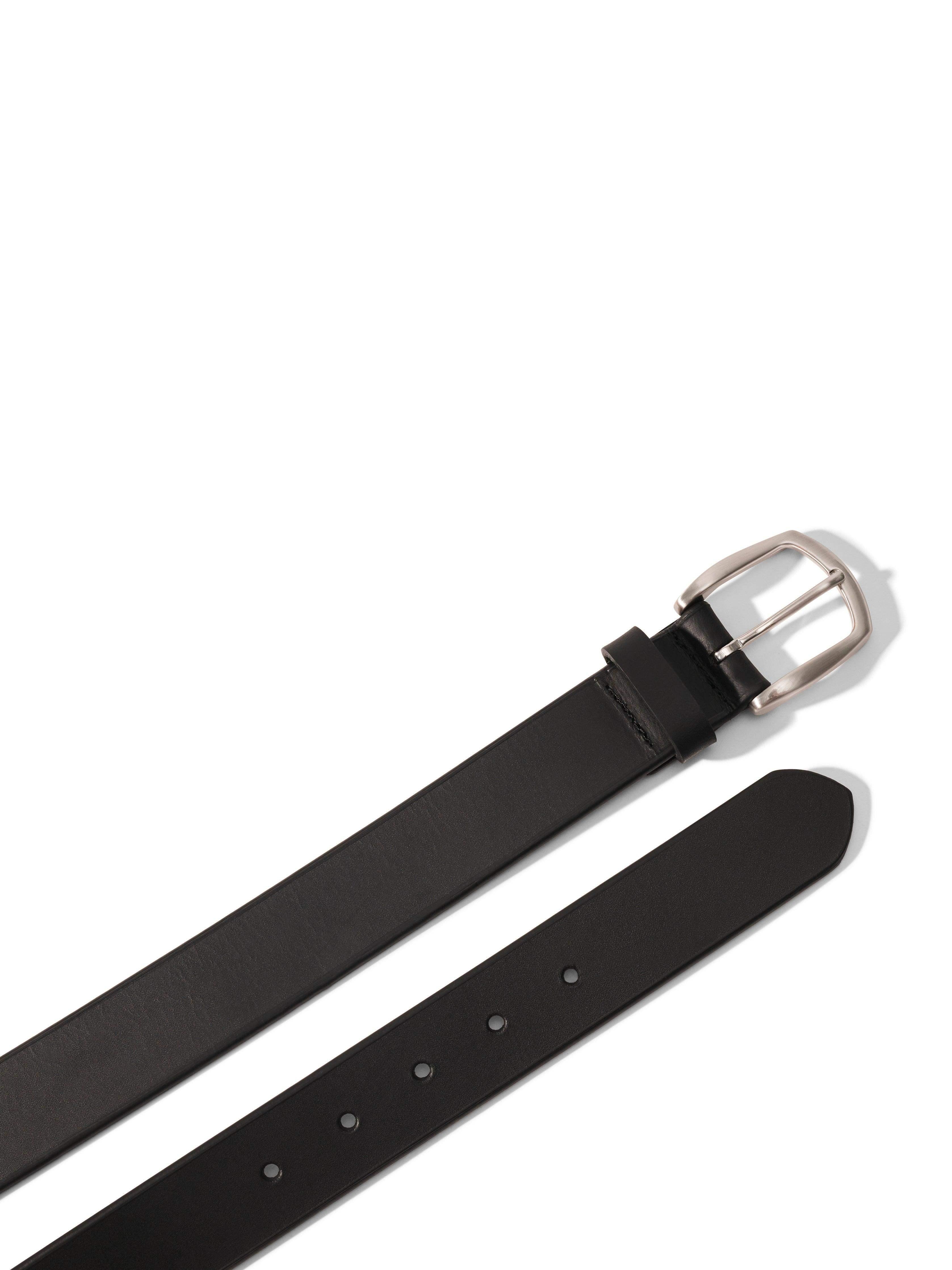 Leather Belt - Black Male Product Image