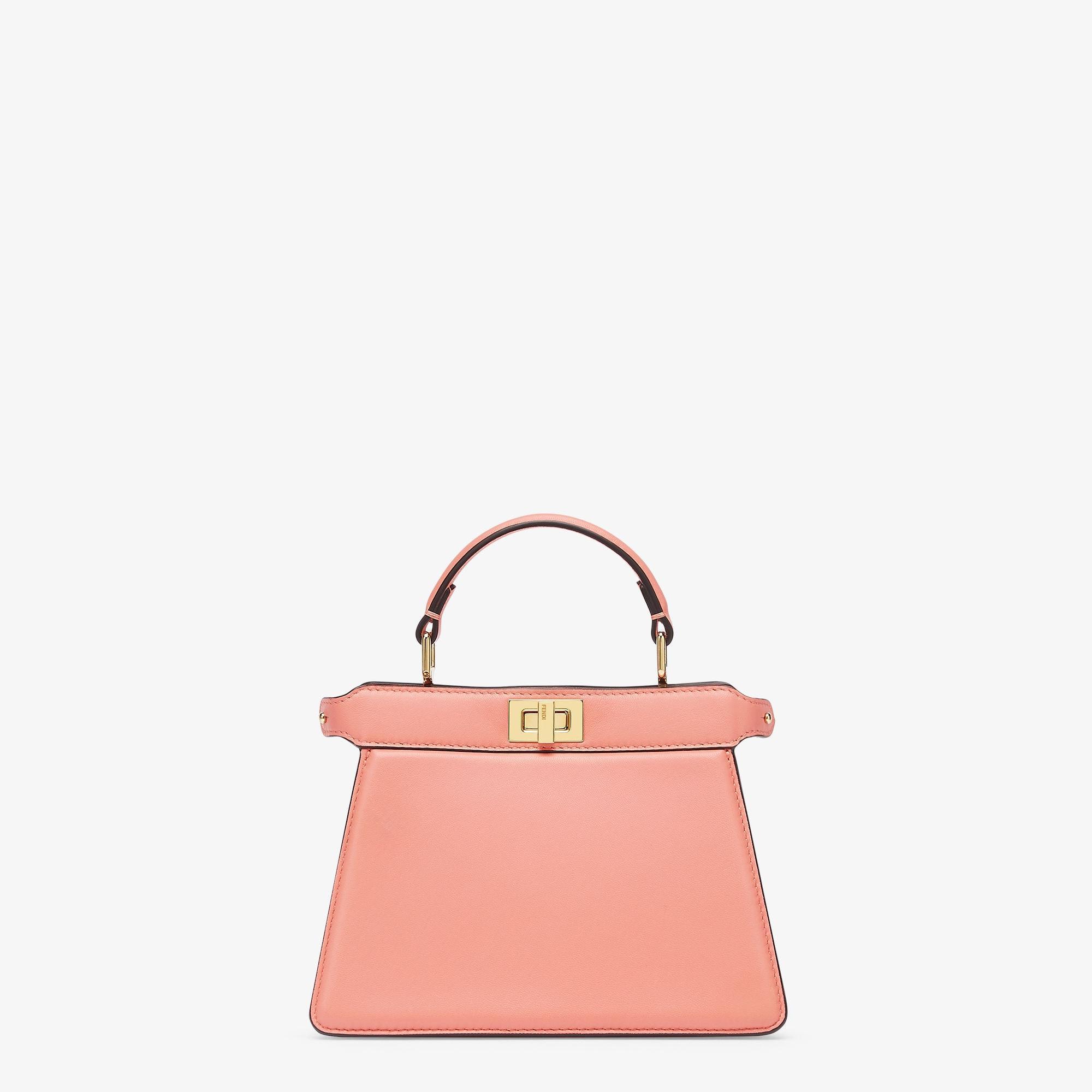 Peekaboo ISeeU PetitePink padded nappa leather bag Product Image