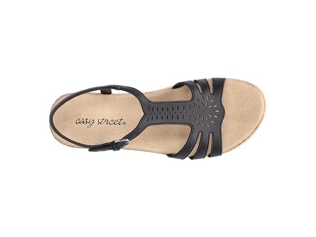 Easy Street Dorinda Womens Black Sandal 8 M Product Image