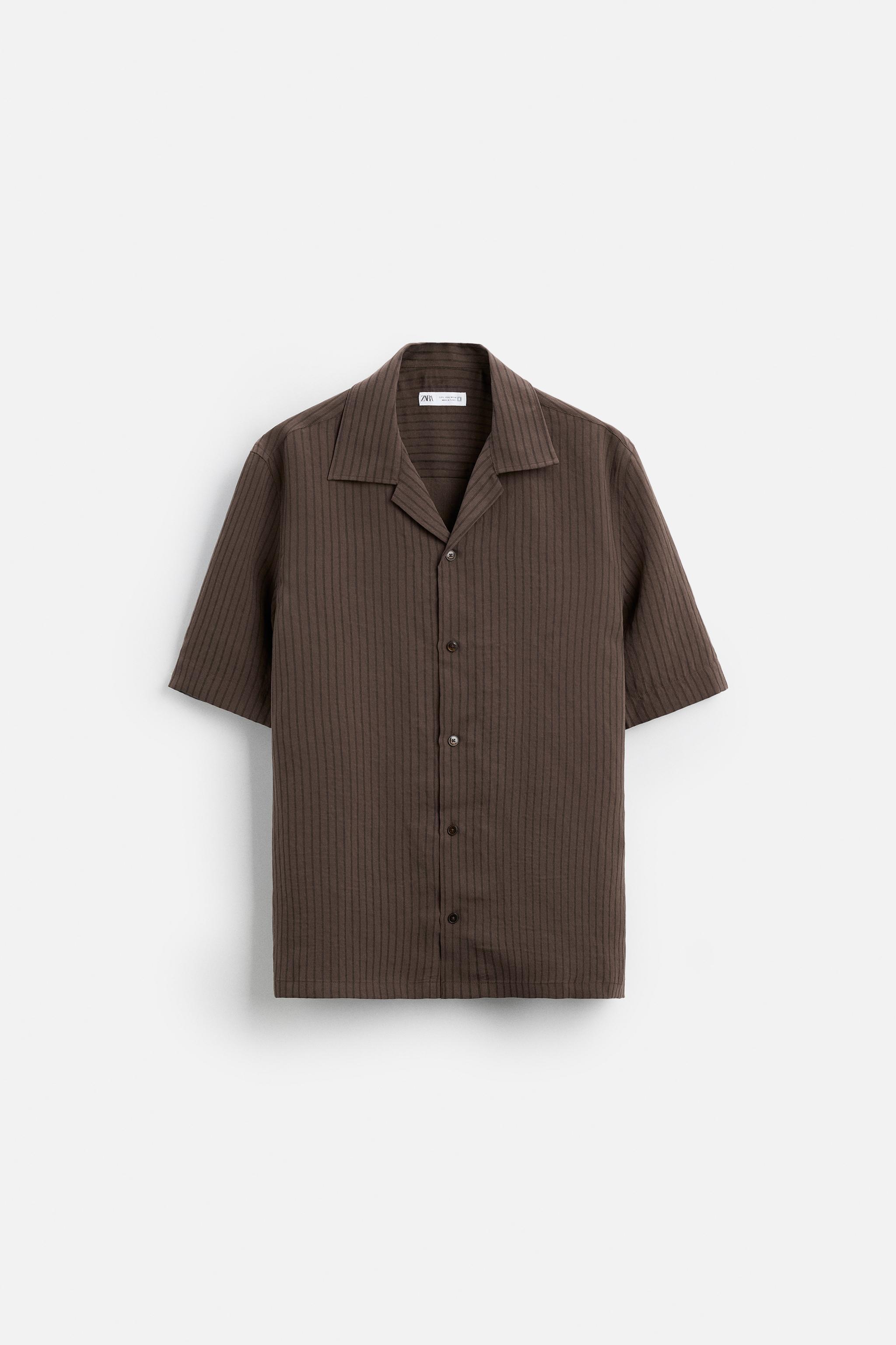 STRIPED JACQUARD SHIRT Product Image