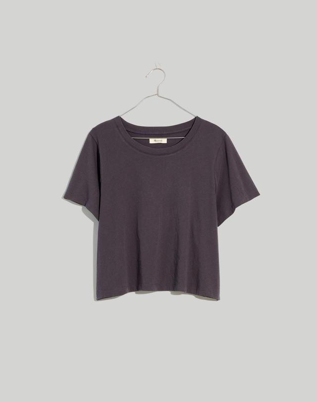 Plus Softfade Cotton Boxy-Crop Tee Product Image