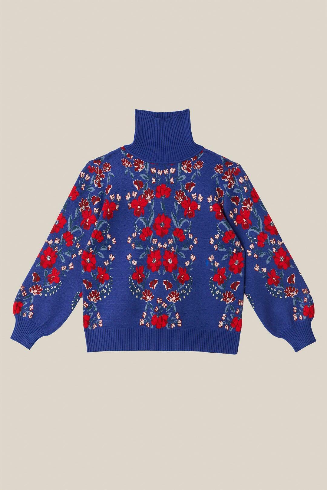 Butterflower Knit Sweater Product Image