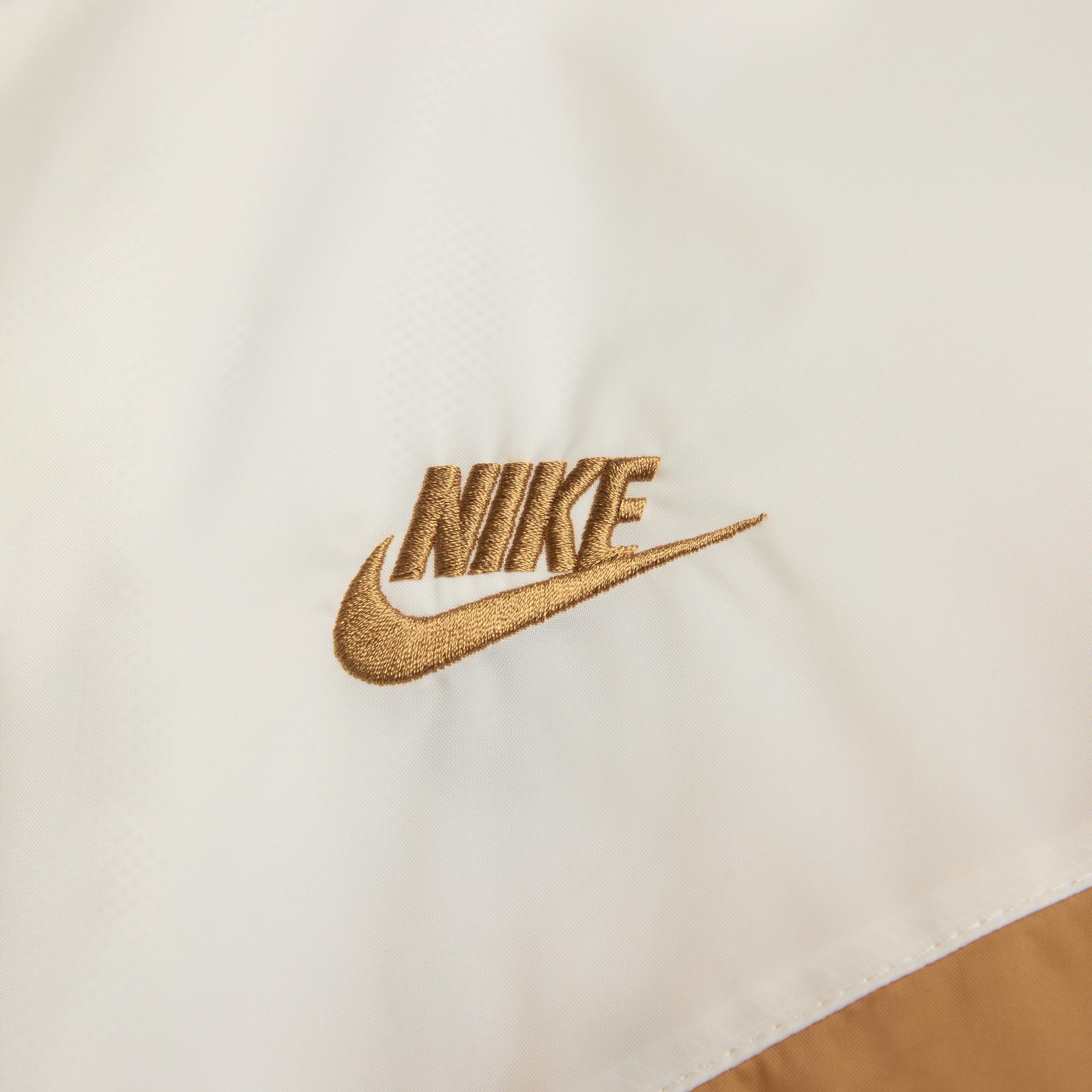 Nike Mens Nike Woven Windrunner Lined Hooded Jacket - Mens Tan/Tan Product Image