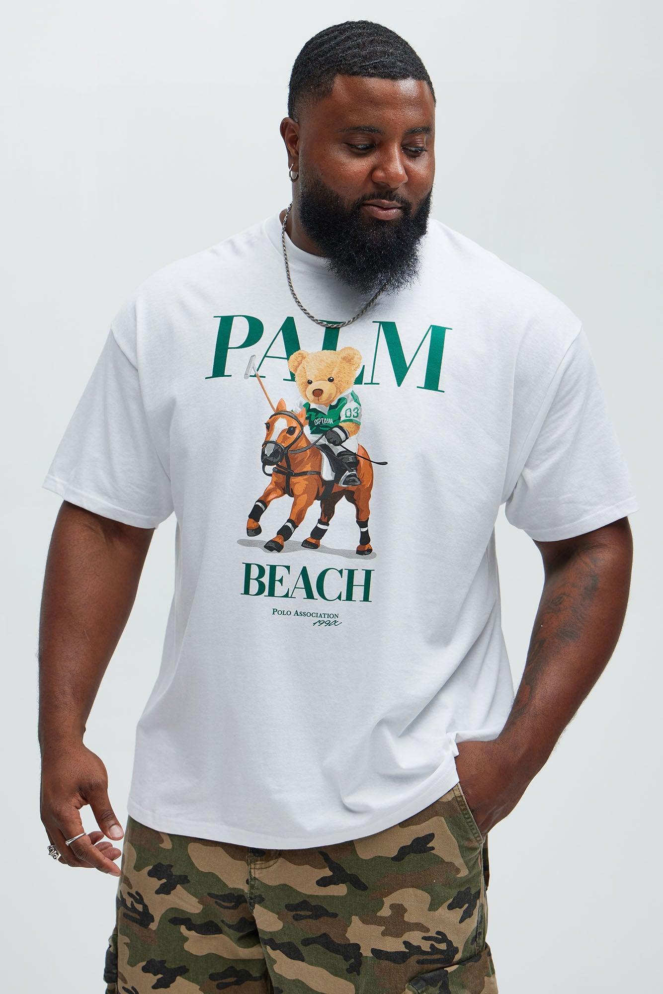 Palm Beach Polo Short Sleeve Tee - White Product Image