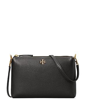 Tory Burch Mercer Pebbled Zip Crossbody Bag Product Image