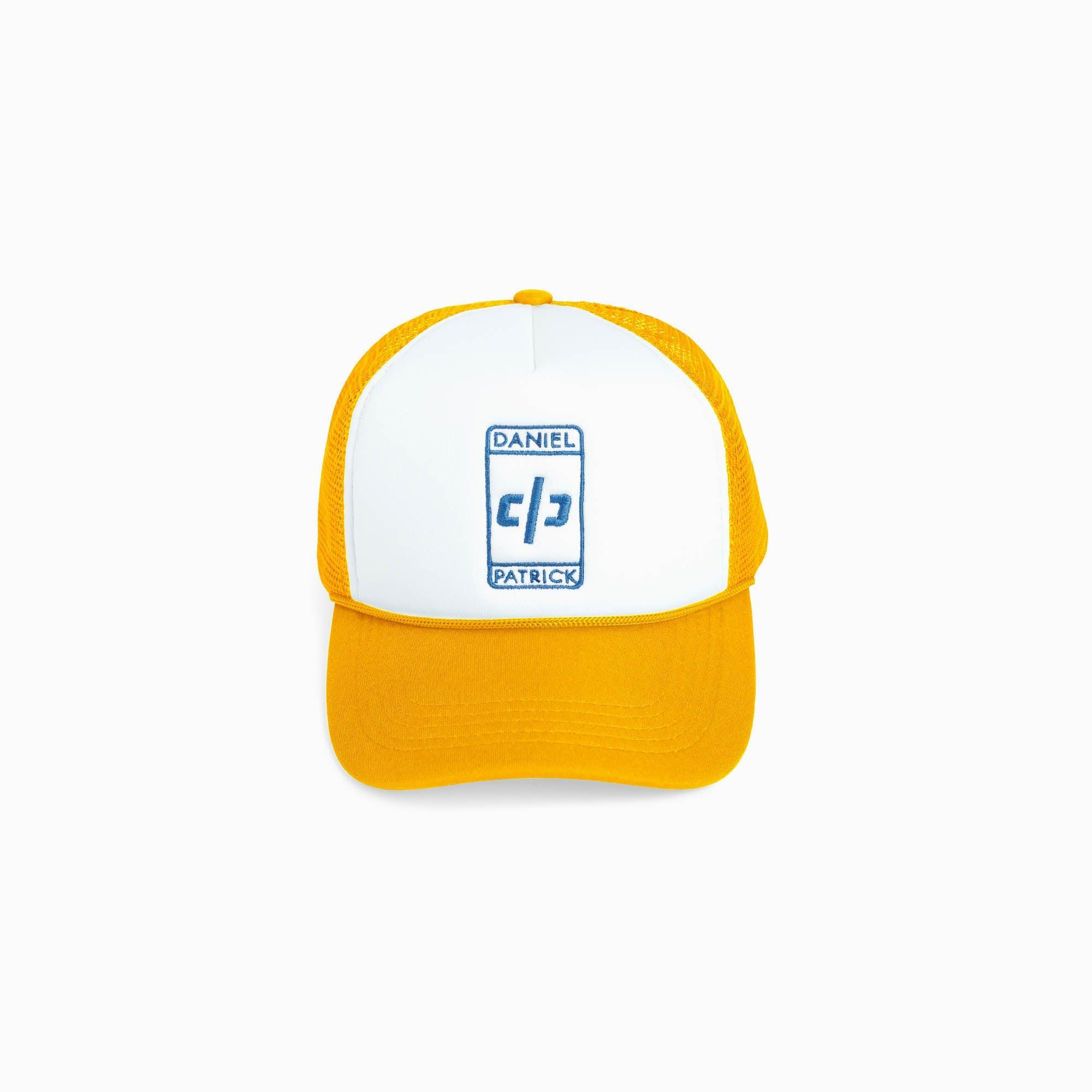 beverly hills trucker cap / white + yellow Product Image