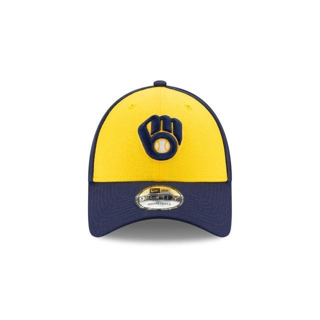 Milwaukee Brewers The League Alt 9FORTY Adjustable Hat Male Product Image