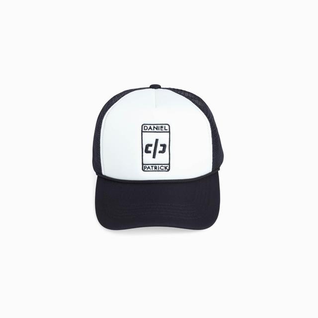 beverly hills trucker cap / white + black Product Image