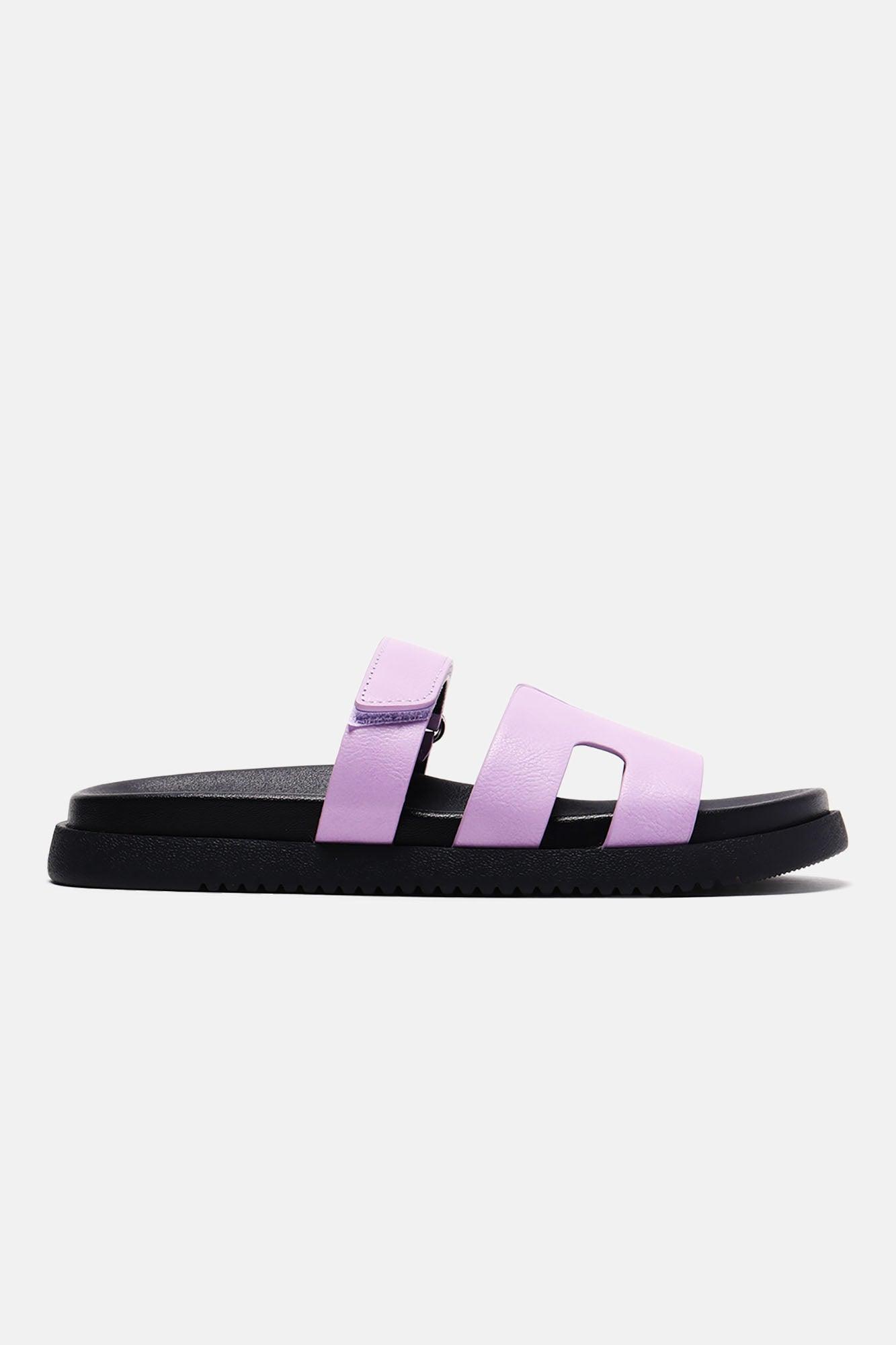 Can't Be Me Casual Slides - Lilac Product Image