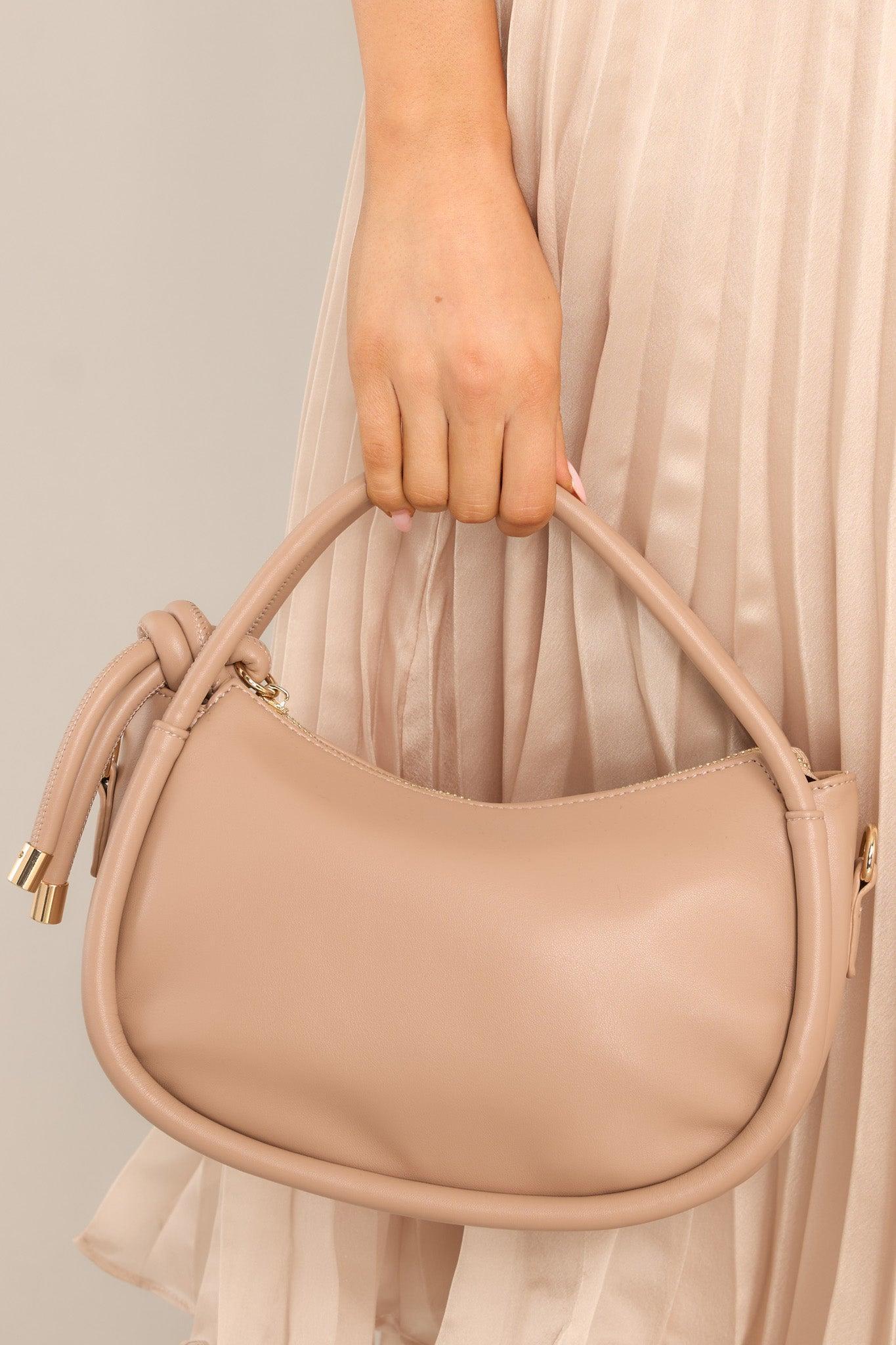 Outstanding Poise Beige Handbag Product Image