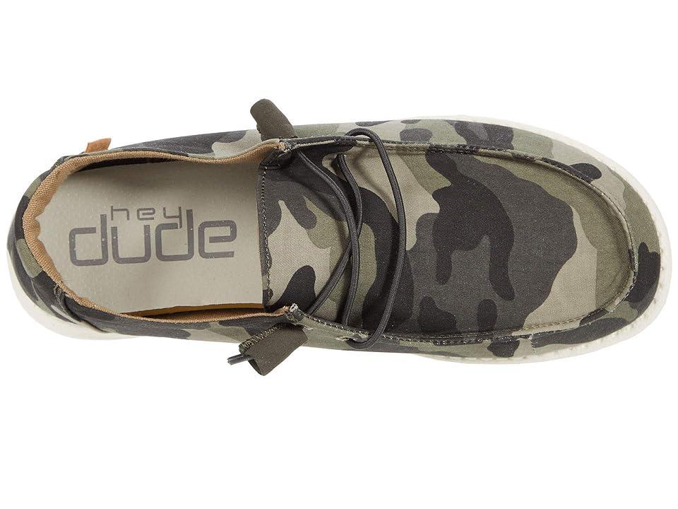 Hey Dude Wendy Slip-On Casual Shoes (Camo) Women's Shoes Product Image