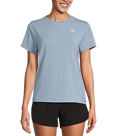 The North Face Women Adventure Solid Crew Neck Short Sleeve Tee Shirt Product Image