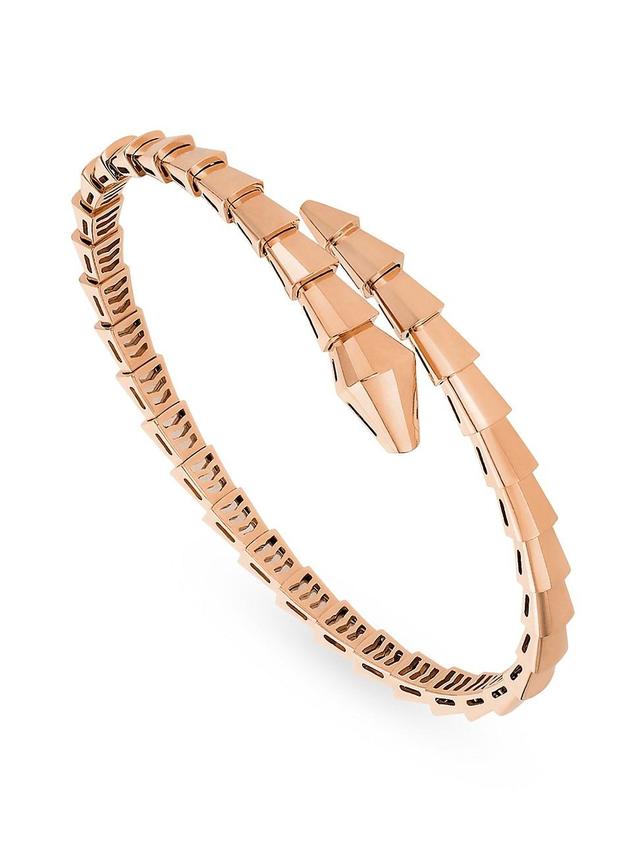 Serpenti Viper 18K Rose Gold Wrap Bracelet Product Image