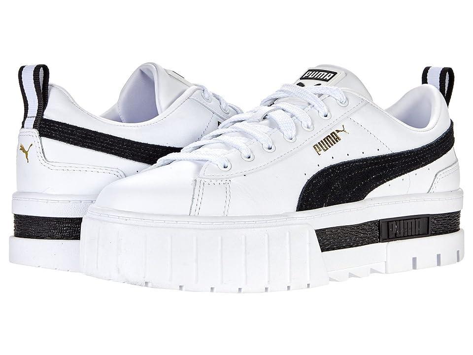 PUMA Womens PUMA Mayze Leather - Womens Running Shoes Product Image