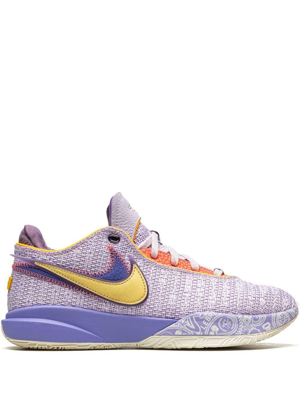 Lebron 20 "violet Frost" Sneakers In Mehrfarbig Product Image