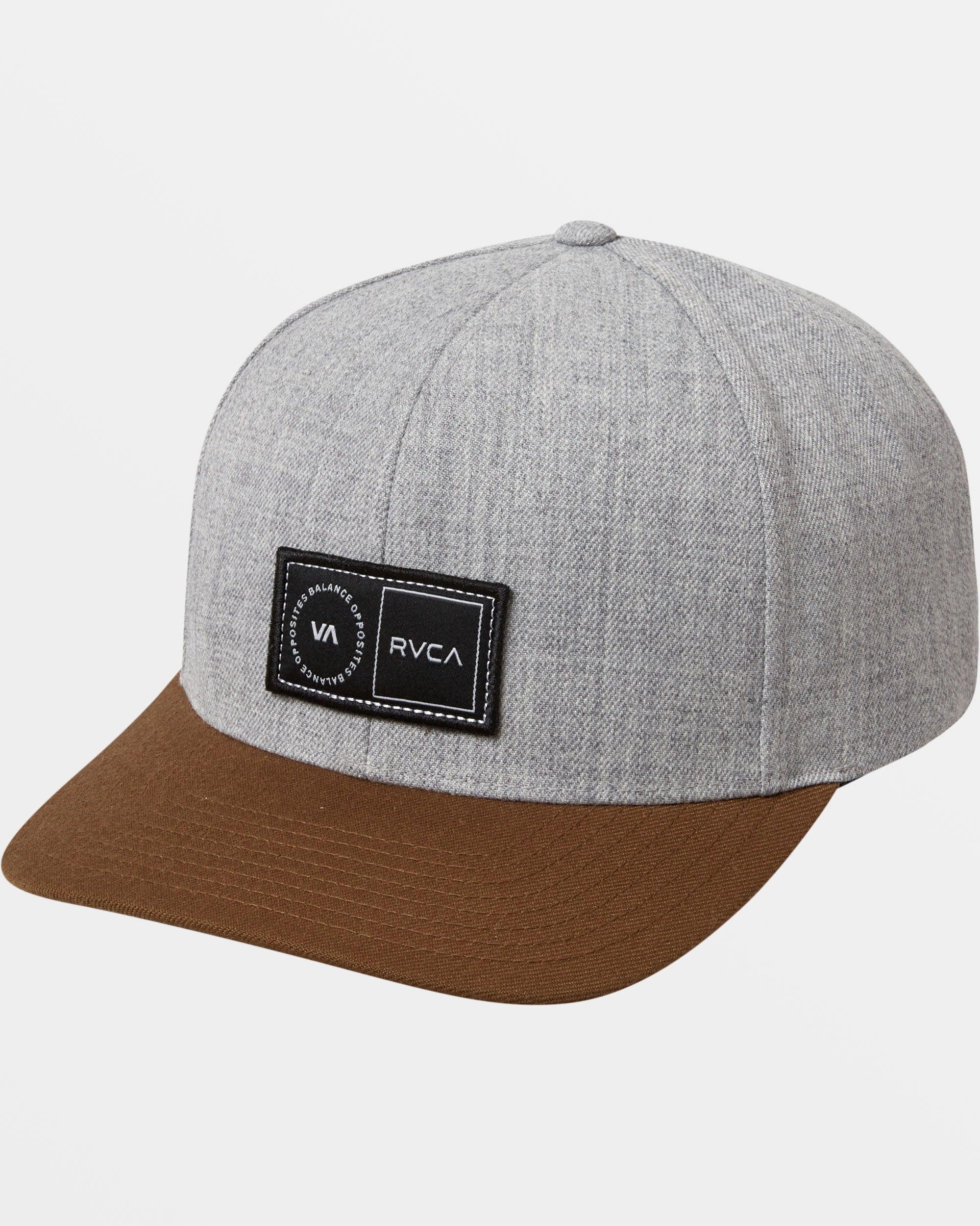 Platform Snapback Hat - Heather Grey Product Image