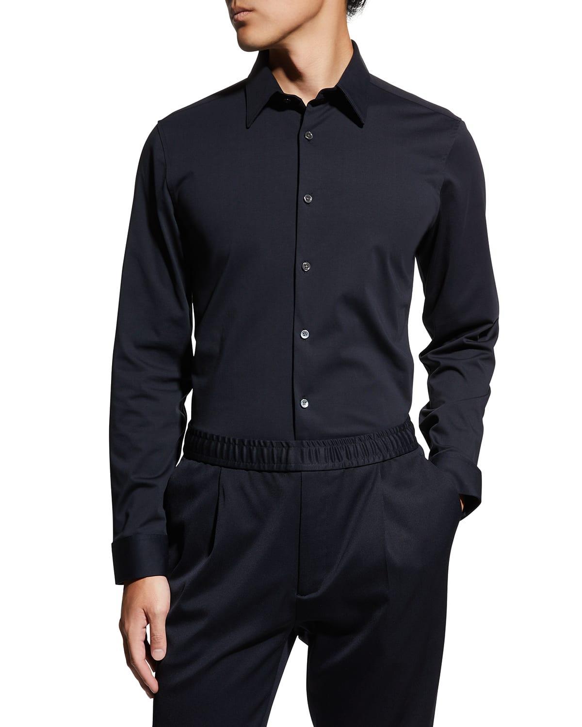 Mens Sylvain Structure Knit Shirt Product Image