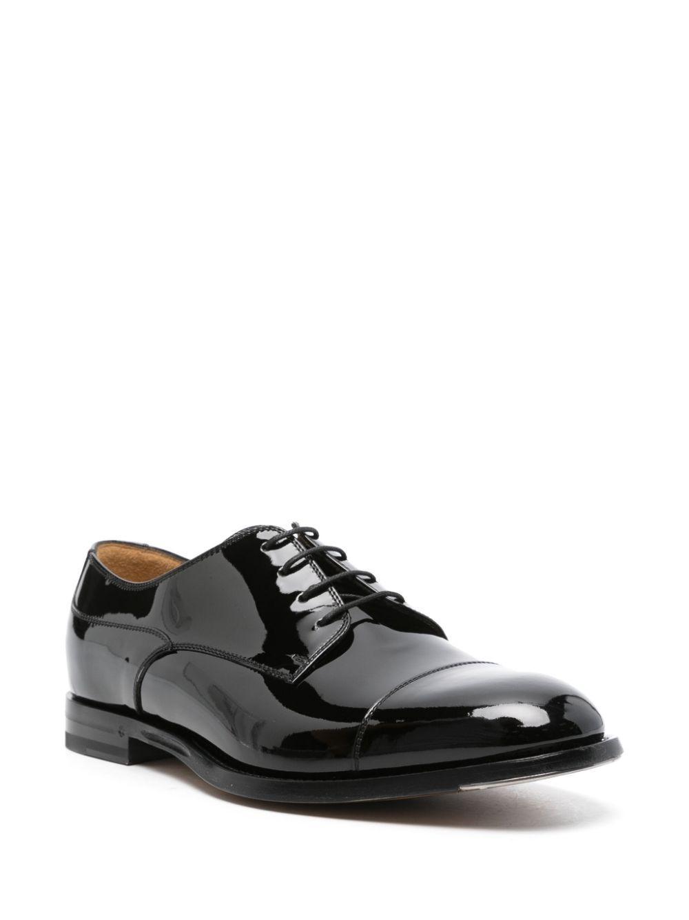 GUCCI Lace-up Oxford Shoes In Black Product Image