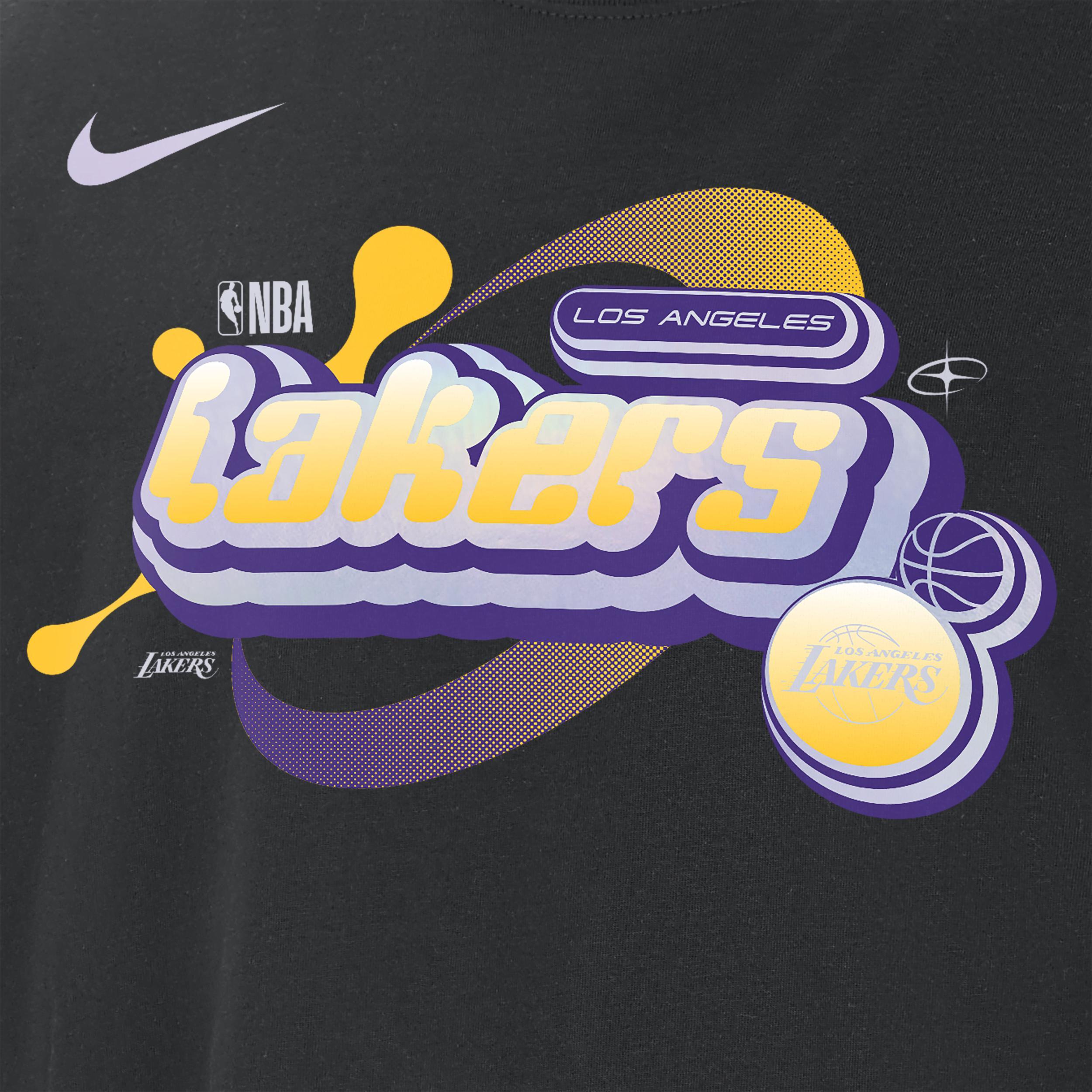 Los Angeles Lakers Courtside Nike Mens NBA Max90 T-Shirt Product Image