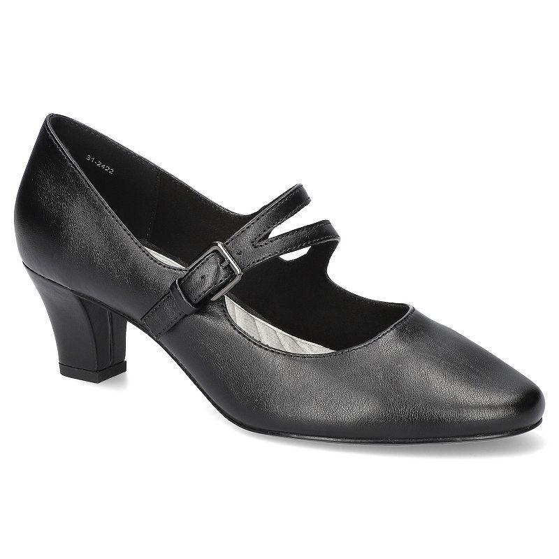 Womens Meryl by Easy Street Asymmetrical Mary Jane Pumps Product Image