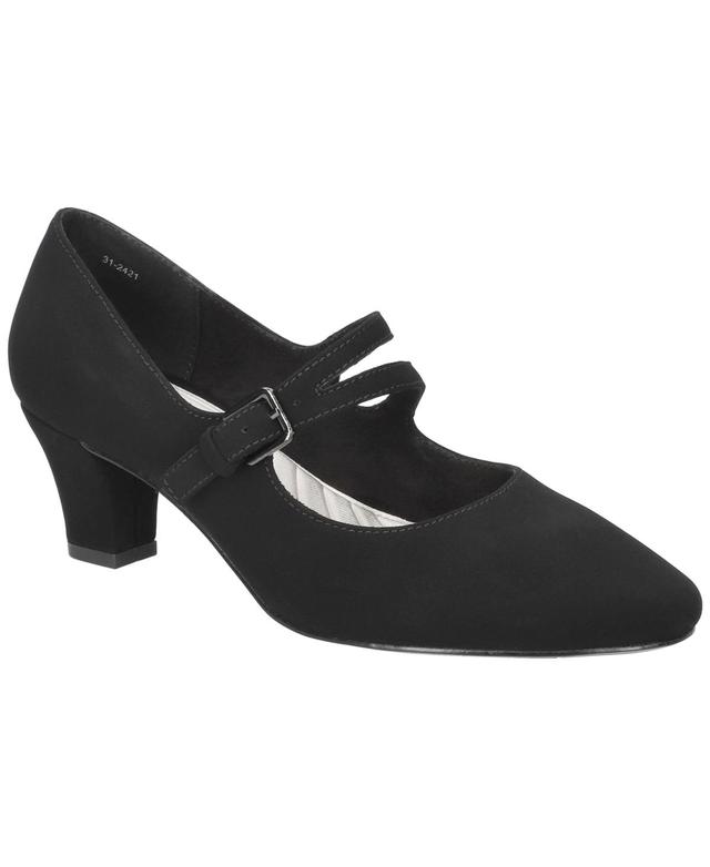 Womens Meryl by Easy Street Asymmetrical Mary Jane Pumps Product Image