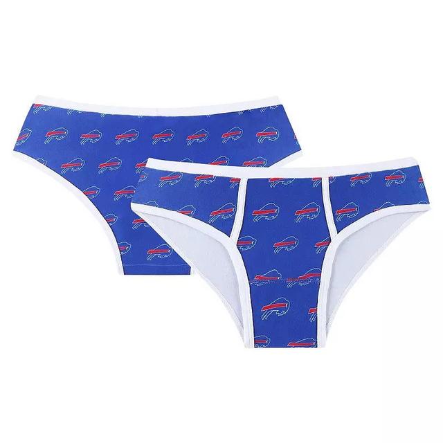 Womens Concepts Sport Royal Buffalo Bills Gauge Allover Print Knit Panties Product Image