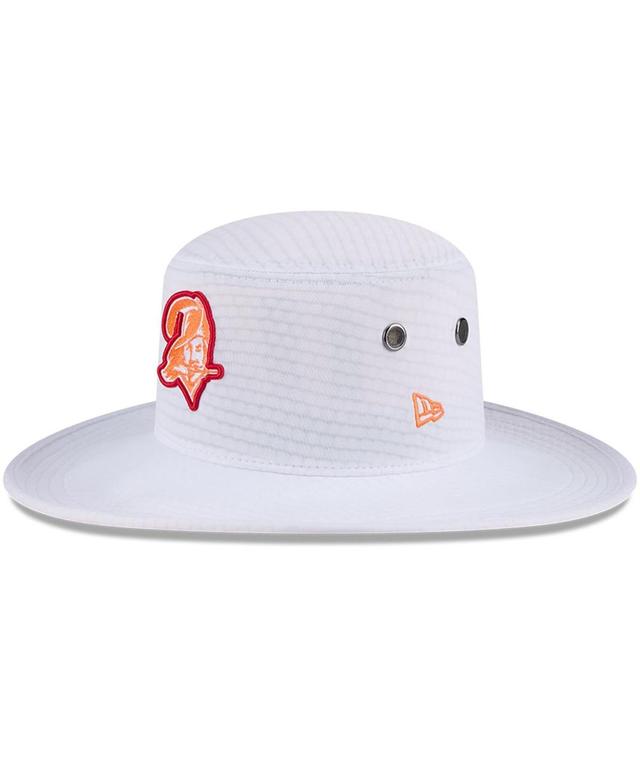 New Era Mens White Tampa Bay Buccaneers 2024 Nfl Training Camp Panama Bucket Hat Product Image