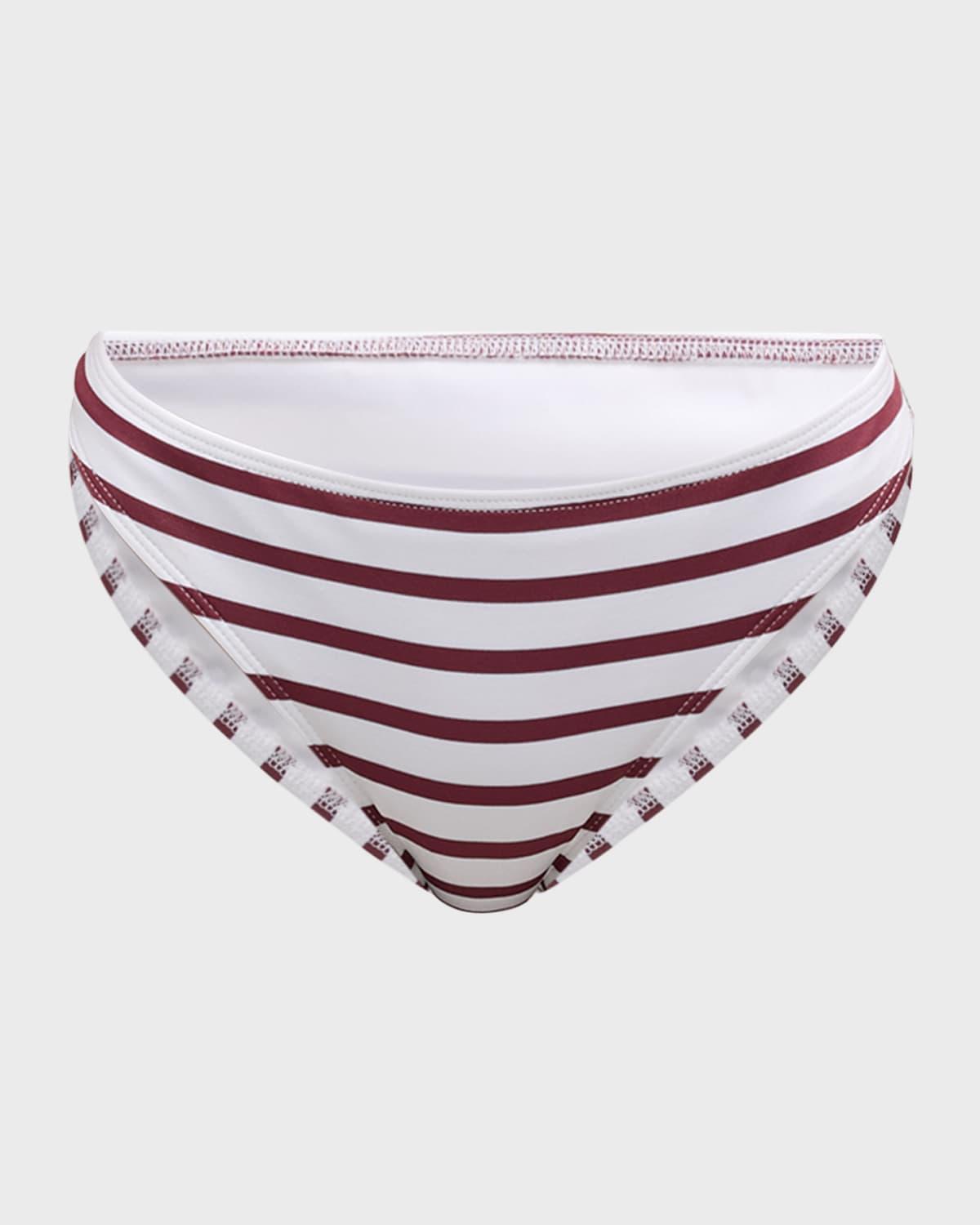 Amber Striped Bikini Bottoms  Product Image