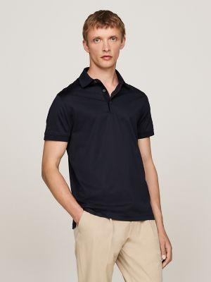 Mercerized Cotton Slim Fit Polo Product Image