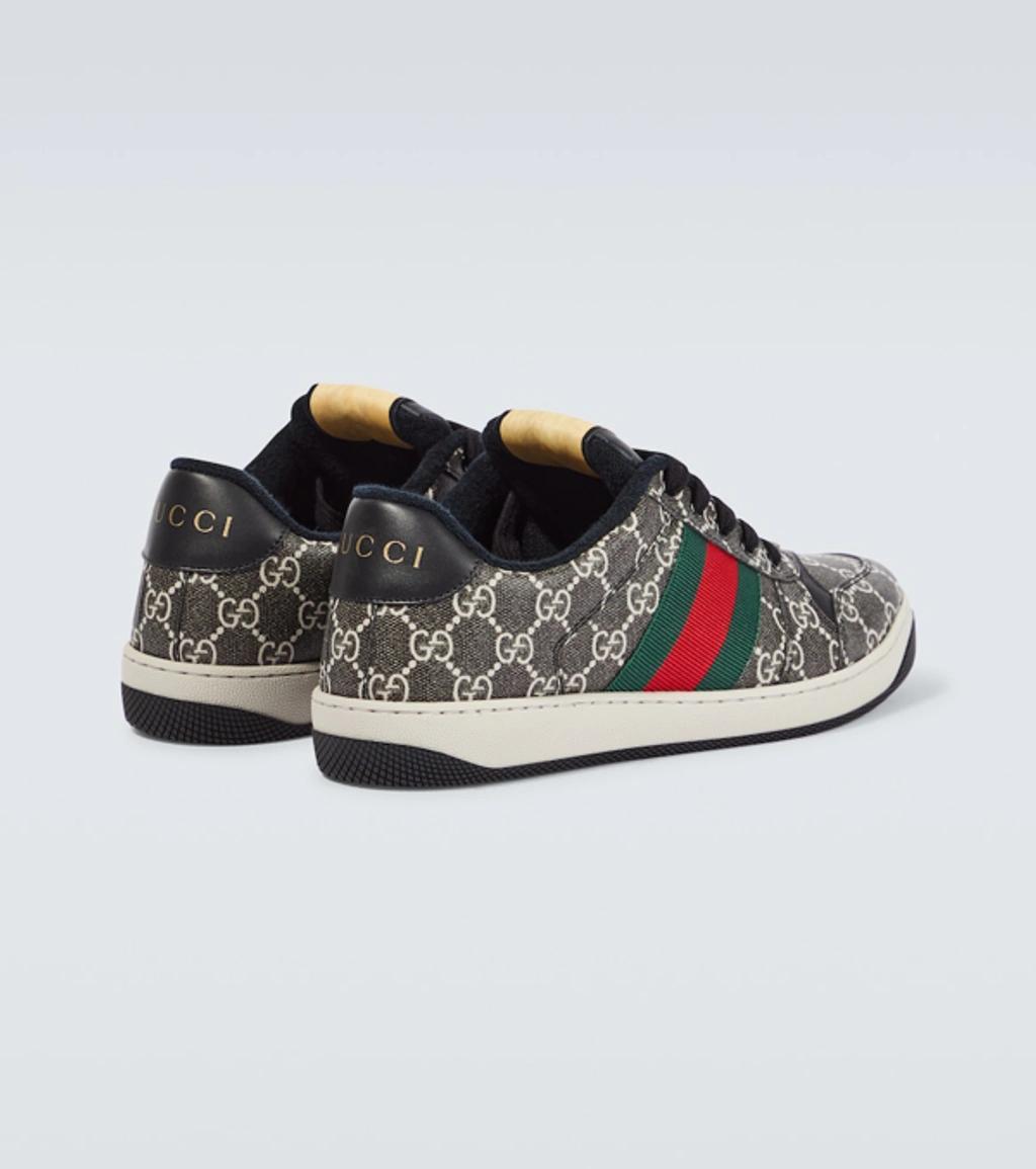 GUCCI Screener Gg-supreme Sneakers In Grey Multi Product Image