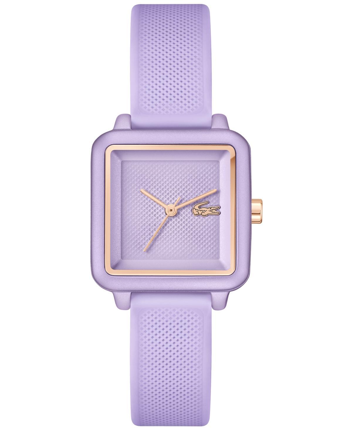 Lacoste Womens 12.12 Flow Quartz Analog Lavender Silicone Strap Watch Product Image