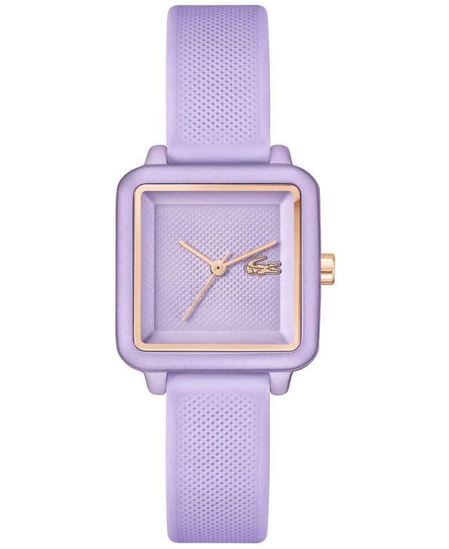 Lacoste Womens 12.12 Flow Quartz Analog Lavender Silicone Strap Watch Product Image