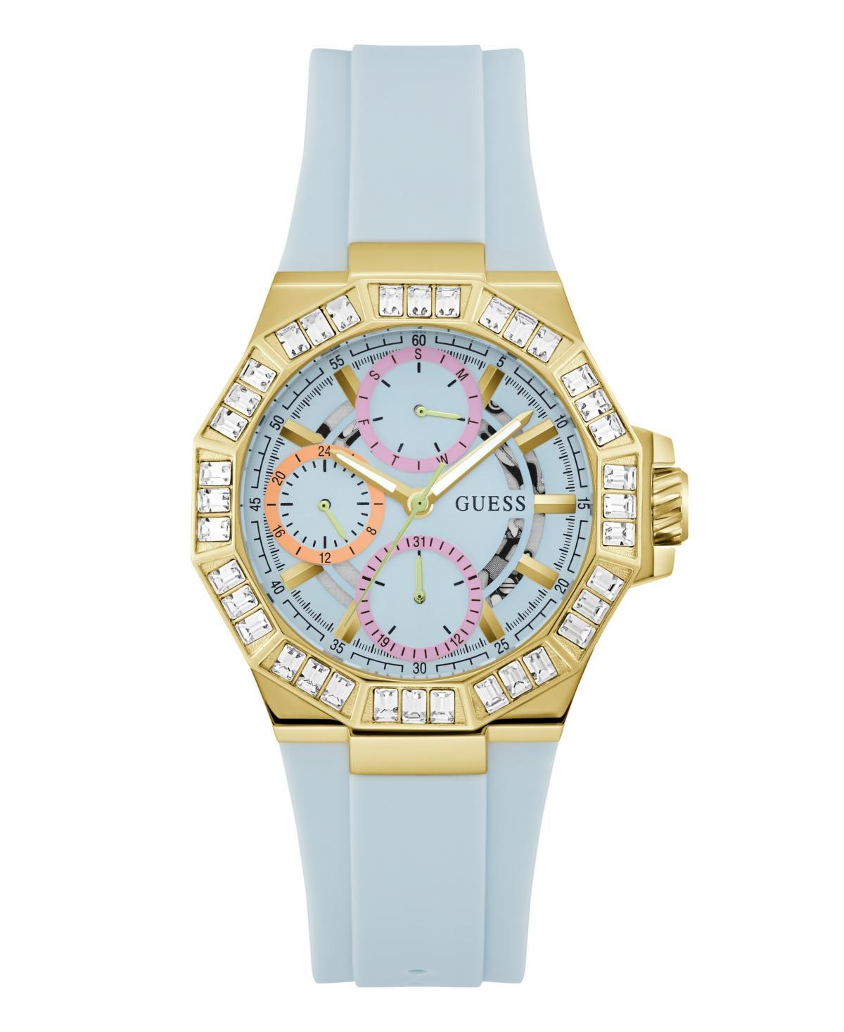 Guess Womens Analog Blue Silicone Watch 39mm - Blue Product Image