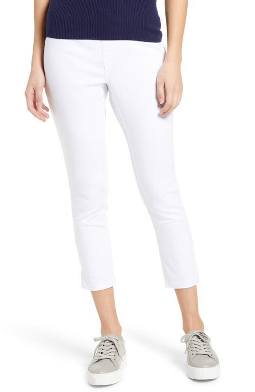 Hue Womens Split Hem Denim Capri Leggings Product Image