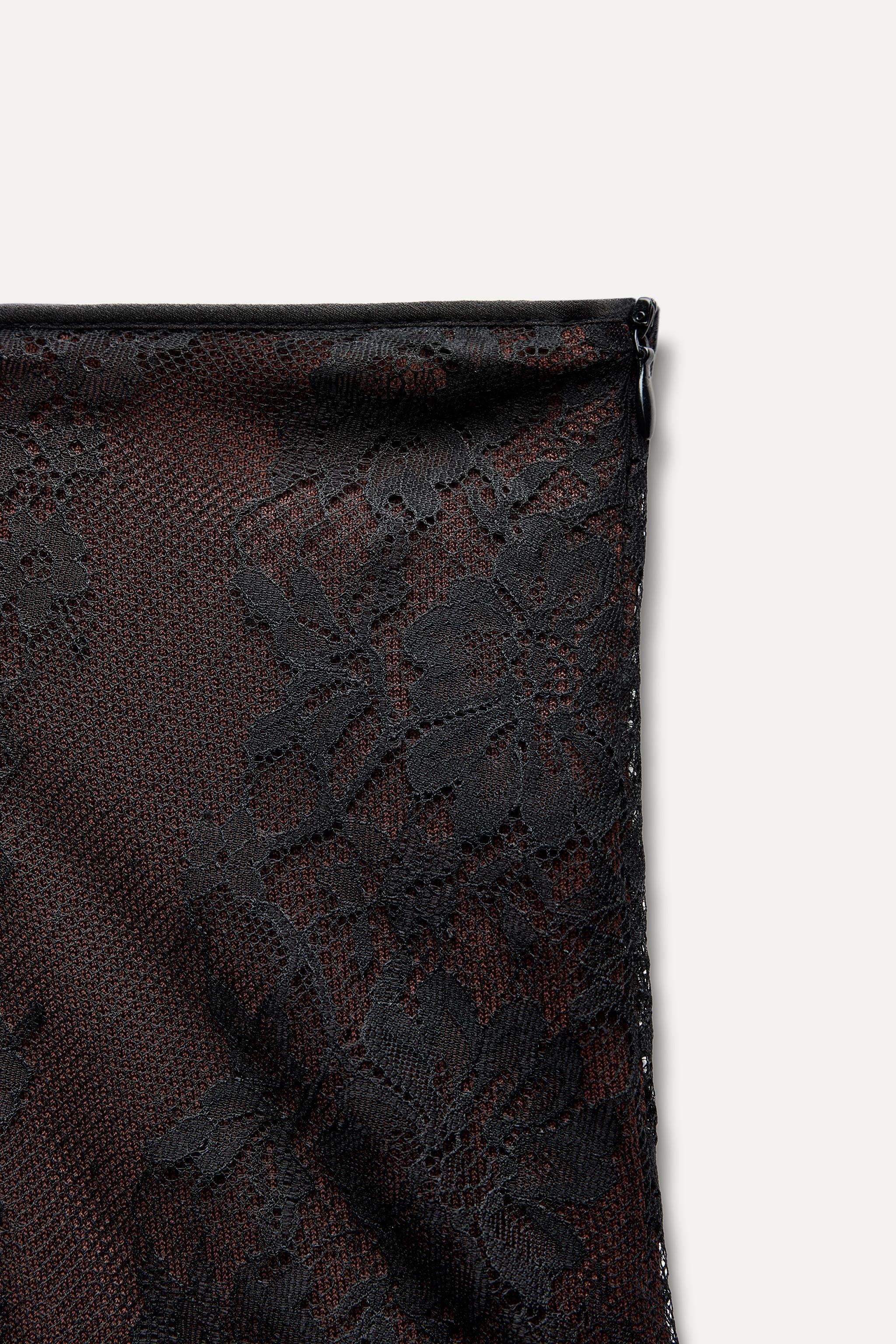 MIXED LACE PANTS Product Image